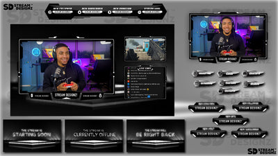 stream overlay package feature image shadow stream designz