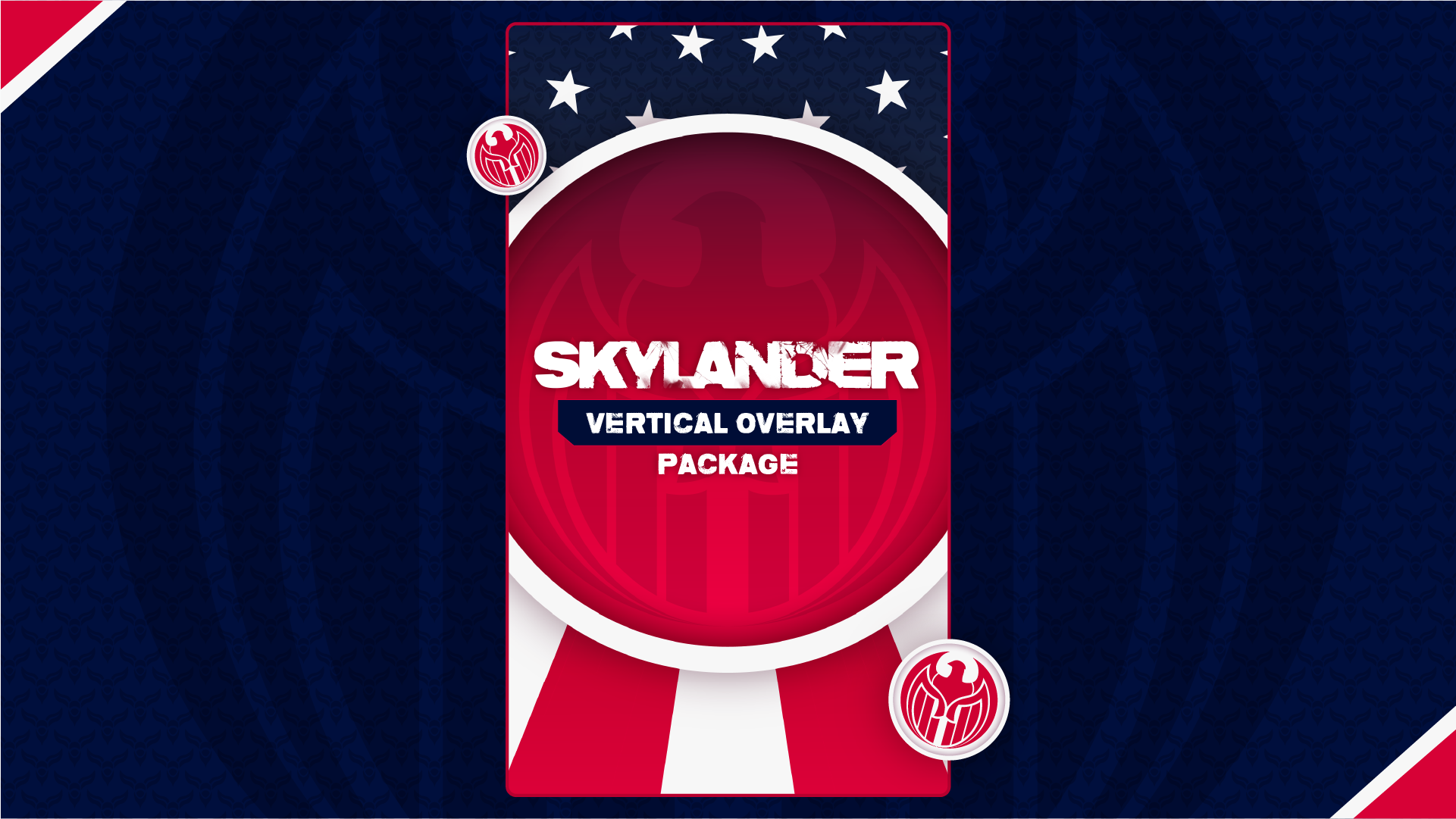 vertical stream overlay package thumbnail skylander stream designz