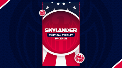 vertical stream overlay package thumbnail skylander stream designz