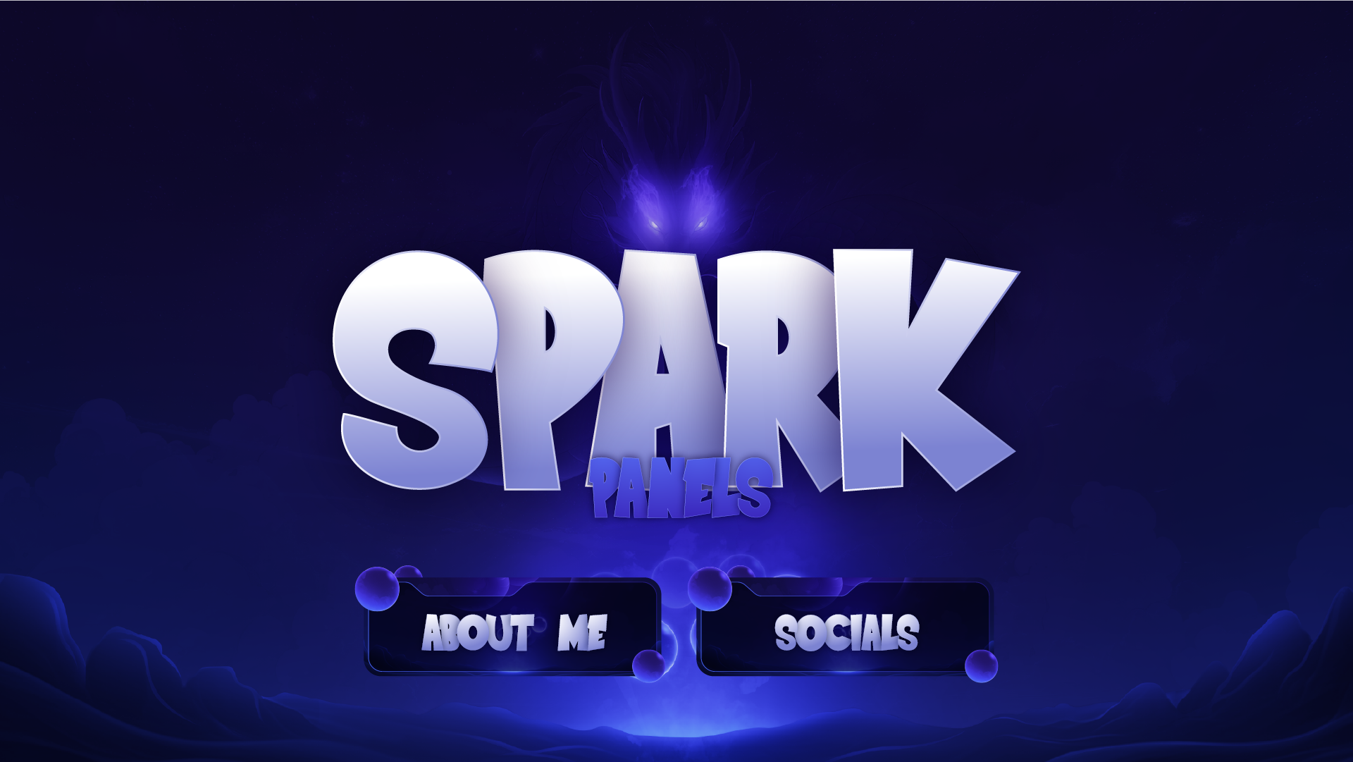 Twitch panels thumbnail spark stream designz