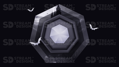 animated stinger transition thumbnail hallows eve stream designz