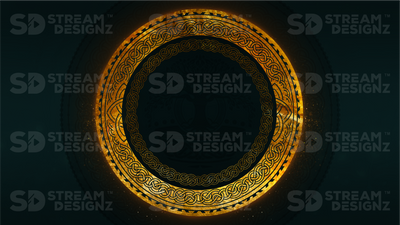 animated stinger transition thumbnail obsidian stream designz