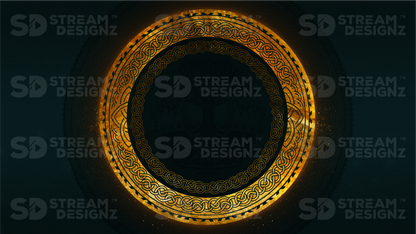animated stinger transition thumbnail obsidian stream designz