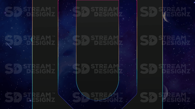 animated stinger transition thumbnail galaxy stream designz