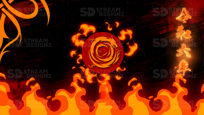 animated stinger transition thumbnail ignite stream designz