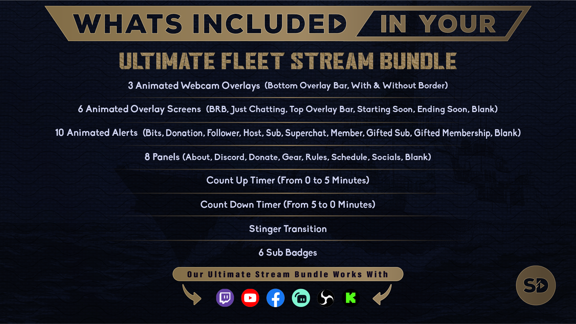 ultimate stream bundle fleet whats included in your package stream designz