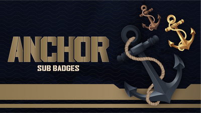 6 pack sub badges thumbnail anchor stream designz