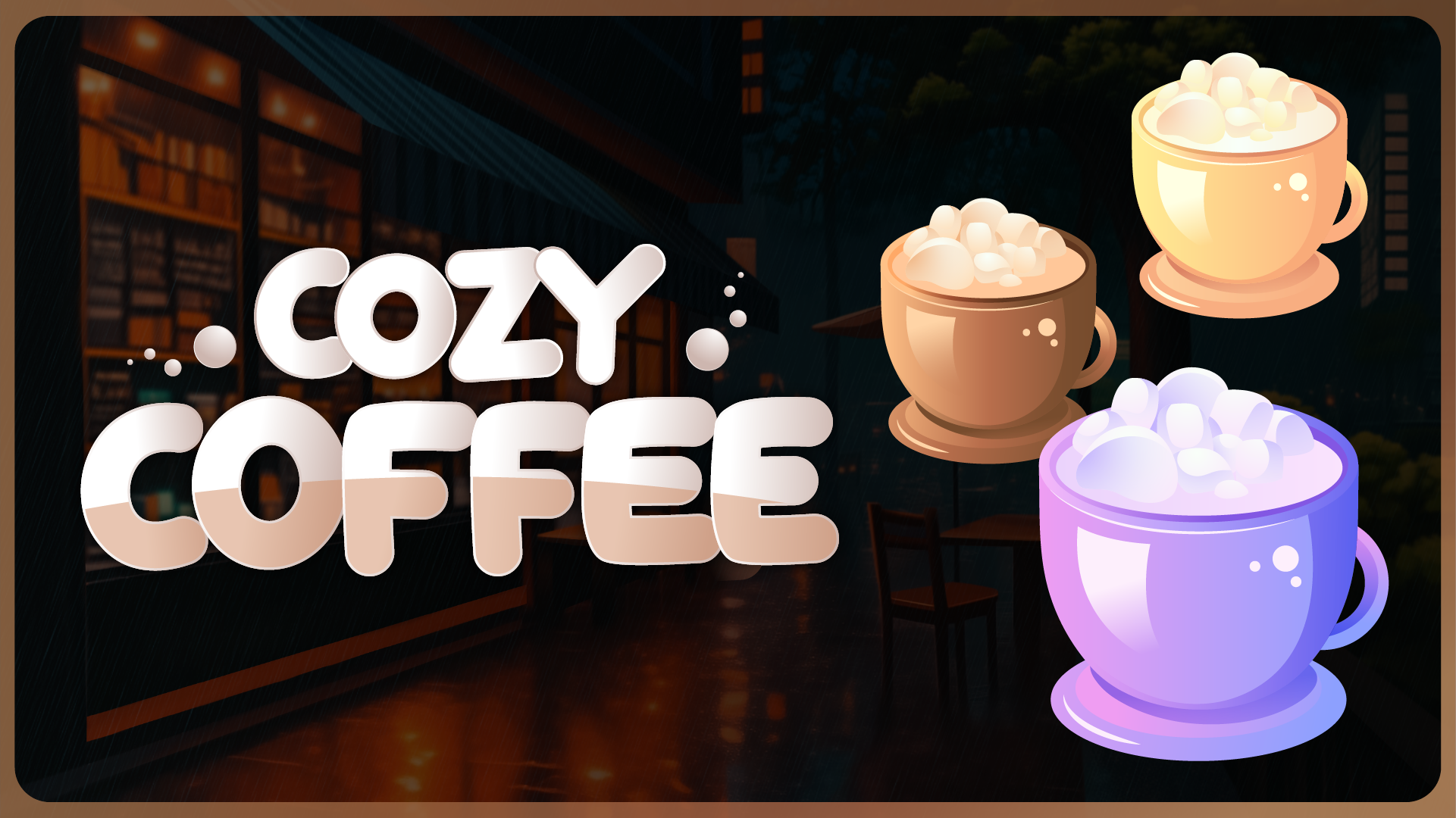 6 pack sub badges thumbnail cozy coffee stream designz