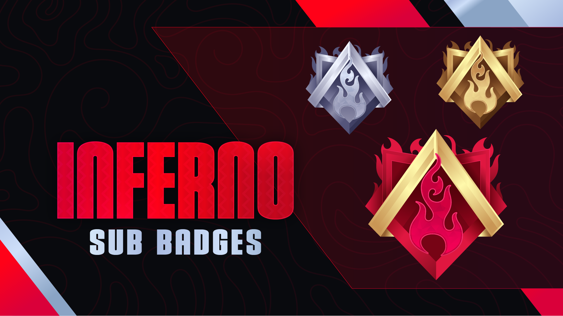6 pack sub badges thumbnail inferno stream designz