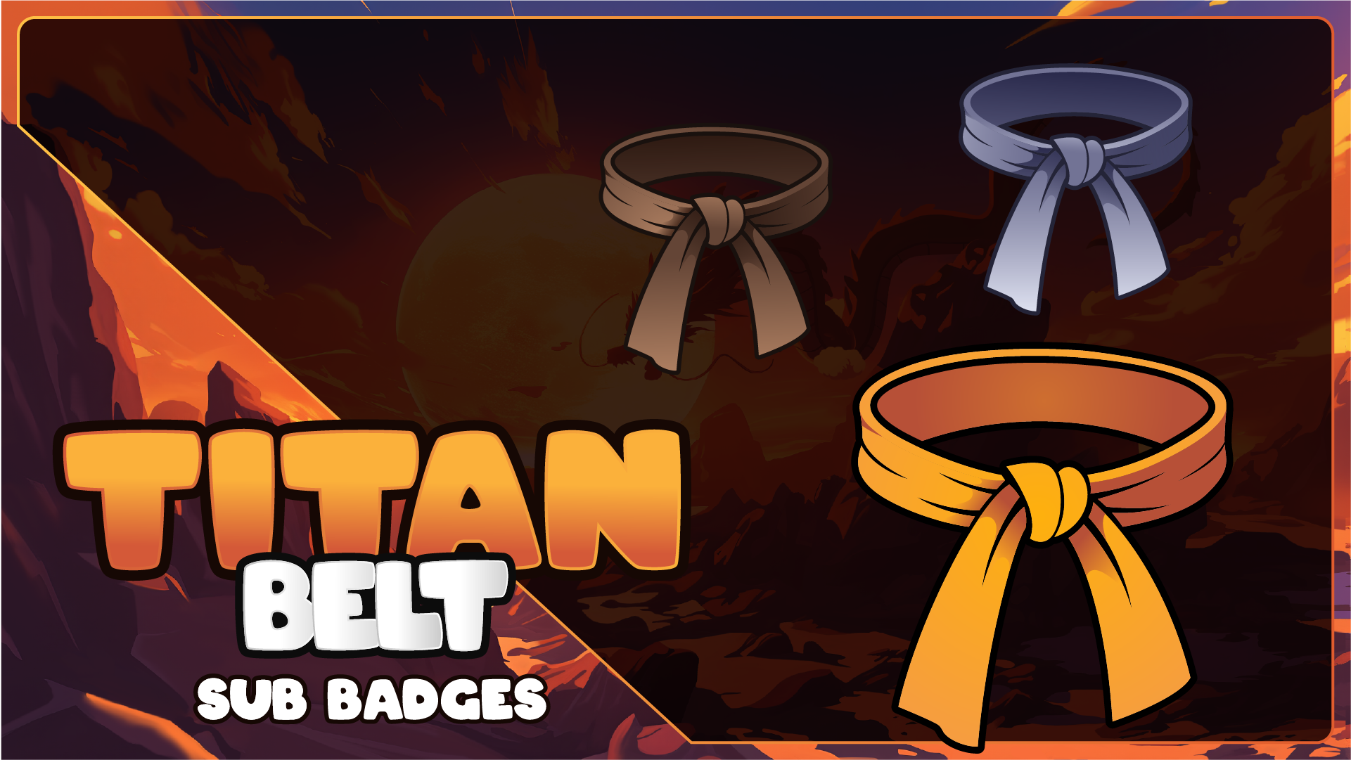 6 pack sub badges thumbnail titan belt stream designz