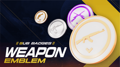 sub badges weapon emblem preview thumbnail stream designz