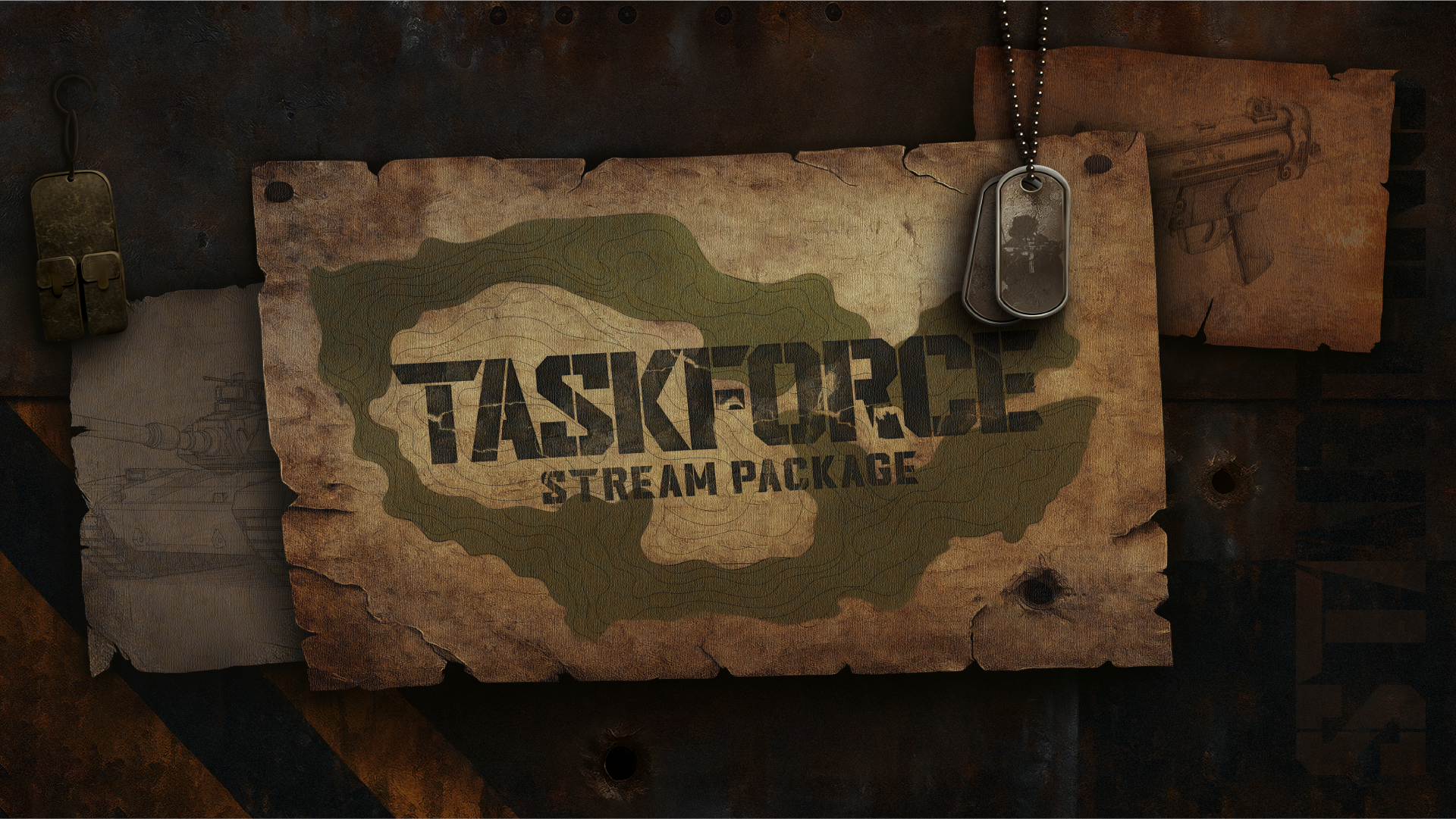 stream overlay package thumbnail taskforce stream designz
