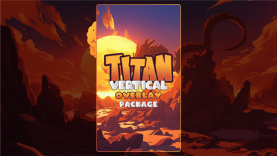 vertical stream overlay package thumbnail titan stream designz