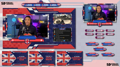 stream overlay package feature image union jack stream designz