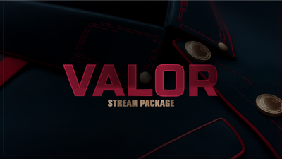 stream overlay package thumbnail valor stream designz