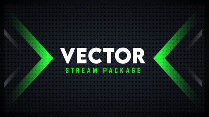stream overlay package vector thumbnail stream designz