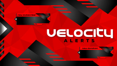 Animated stream alerts velocity thumbnail stream designz