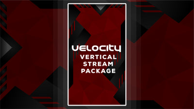 vertical stream overlay package thumbnail velocity stream designz