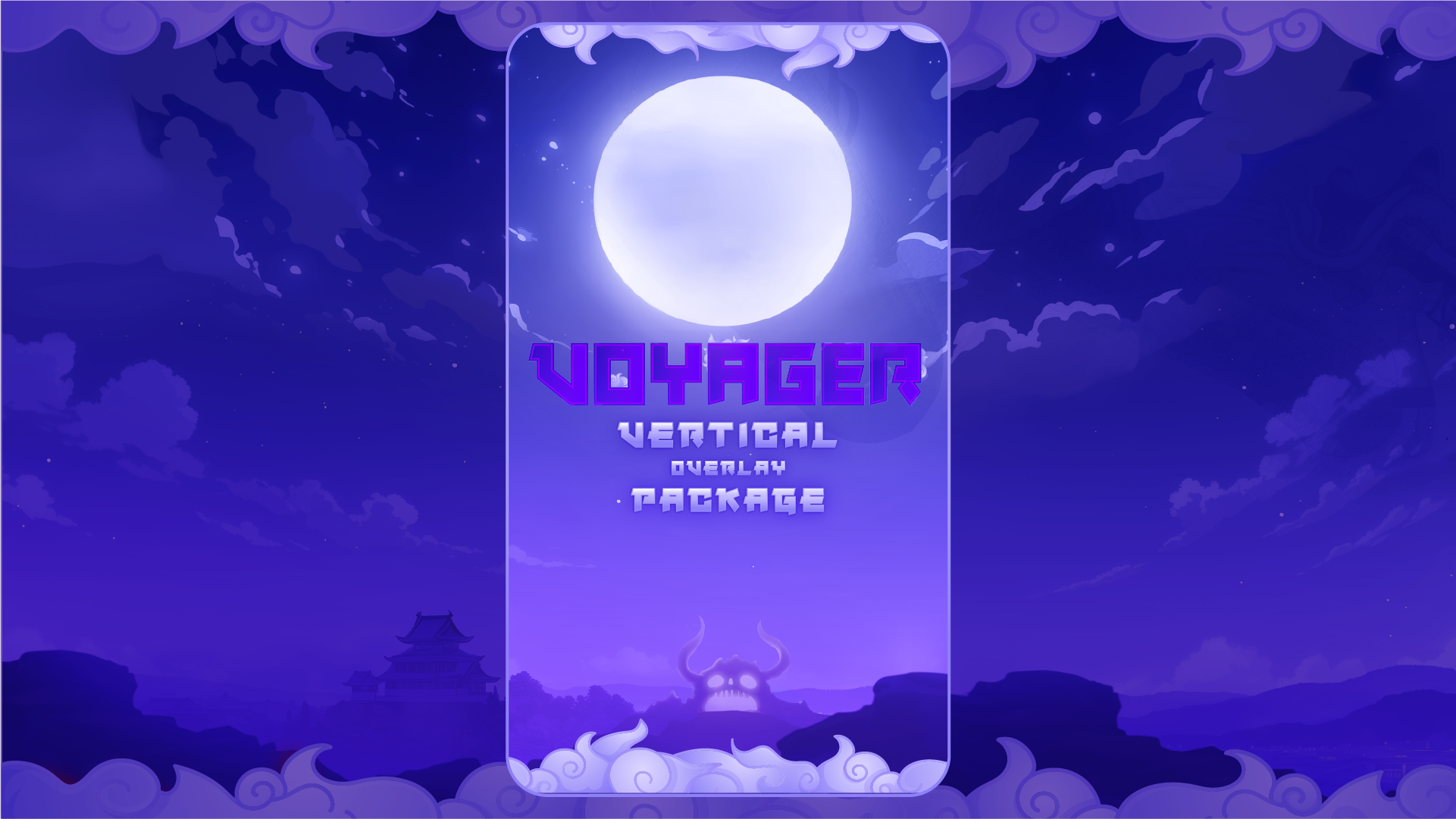 vertical stream overlay package thumbnail voyager stream designz