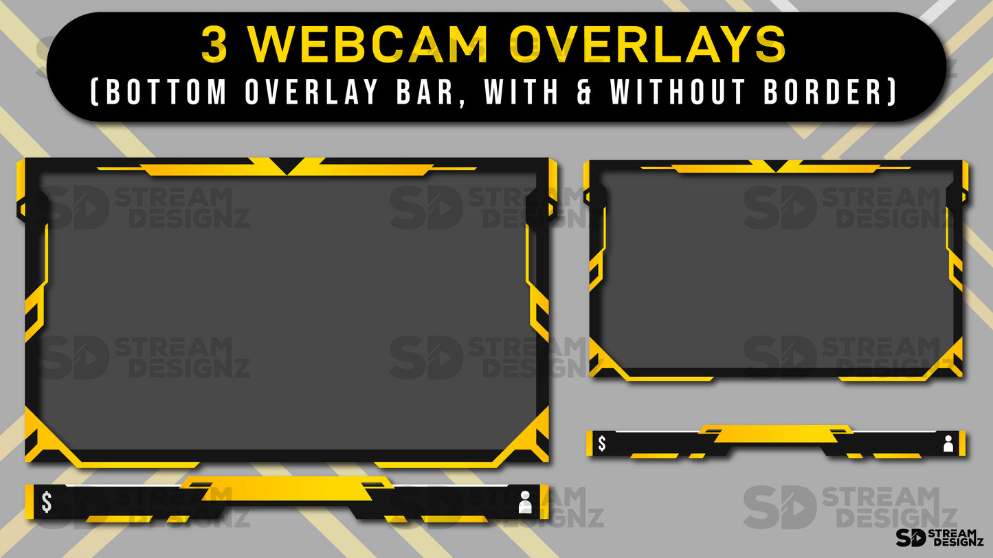 Stream Overlay Package - "Lux"
