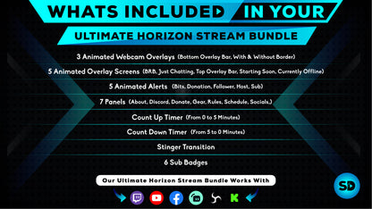 ultimate stream bundle horizon whats included in your package stream designz