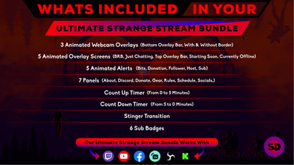 ultimate stream bundle strange whats included in your package stream designz