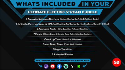 ultimate stream bundle electric whats included in your package stream designz
