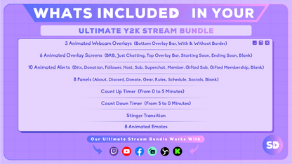 Ultimate stream package whats included in your bundle y2k stream designz