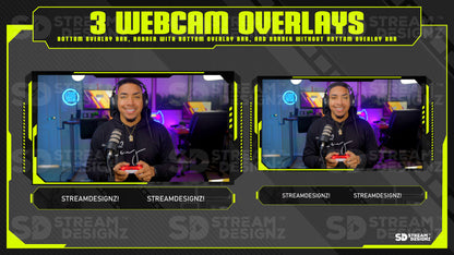 the ultimate stream package 3 webcam overlays zen zone stream designz