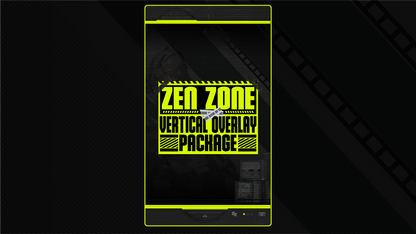 vertical stream overlay package thumbnail zen zone stream designz