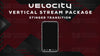 vertical stream overlay package stinger velocity stream designz