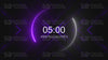 5 minute countdown timer ultraviolet preview video stream designz