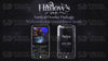 vertical stream overlay package webcam and countdown timer hallows eve stream designz