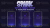 vertical stream overlay package 3 overlay screens spark stream designz