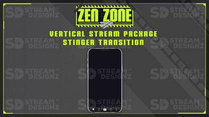 vertical stream overlay package stinger transition zen zone stream designz