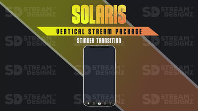 vertical stream overlay package stinger transition solaris stream designz
