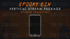 vertical stream overlay package stinger spooky szn stream designz