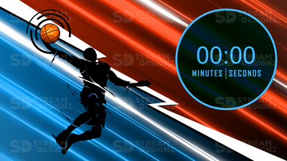 5 minute count up timer buckets preview video stream designz