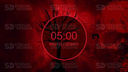 5 minute countdown timer paranormal preview video stream designz