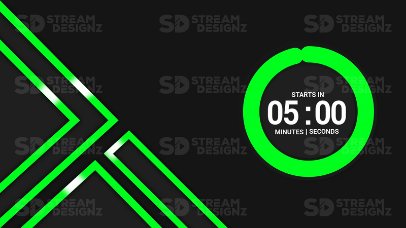 5 minute countdown timer preview video surge stream designz