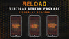 vertical stream overlay package 3 overlay screens reload stream designz