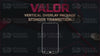 vertical stream overlay package stinger transition valor stream designz