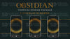 vertical stream overlay package 3 overlay screens obsidian stream designz
