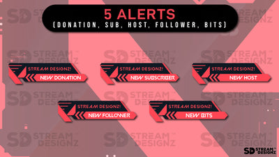 Animated stream alerts ace preview video stream designz