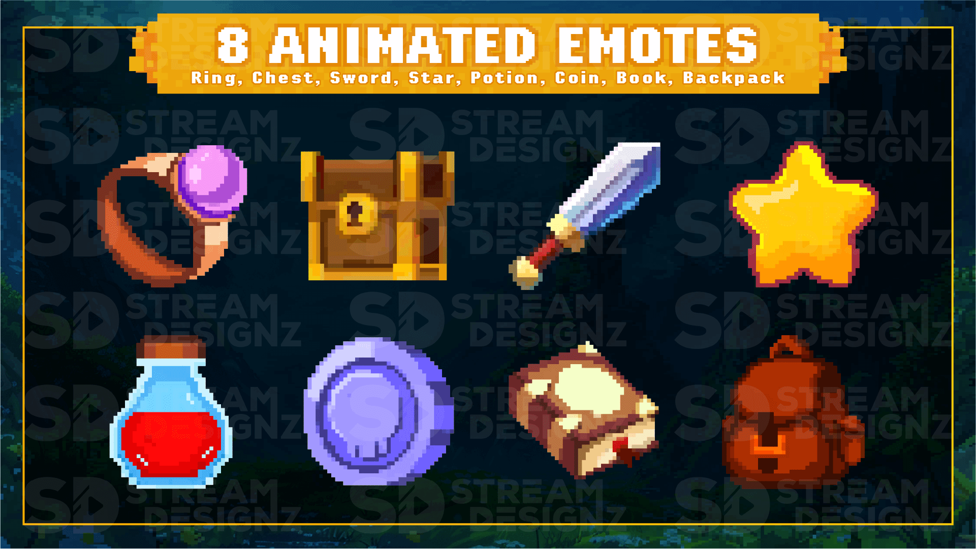 The Ultimate Stream Bundle - "Pixel World"