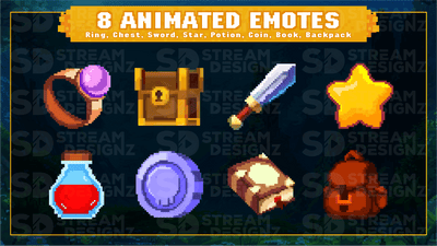 The Ultimate Stream Bundle - "Pixel World"