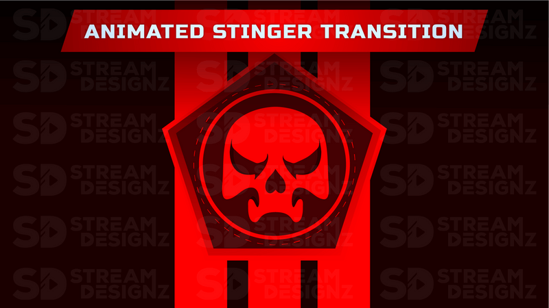 Stinger transition preview video loadout stream designz