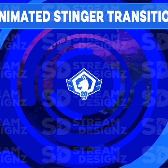 Ultimate stream package stinger transition royale stream designz
