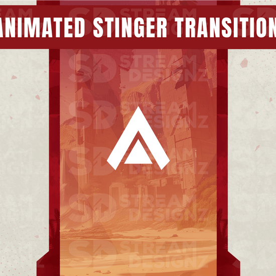 Ultimate stream package stinger transition legends stream designz