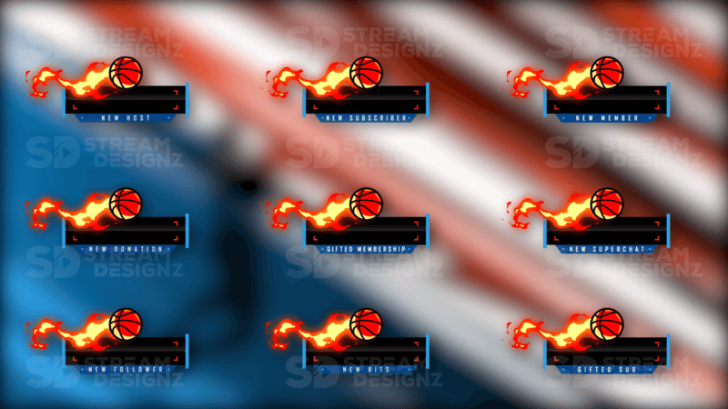 animated stream alerts buckets preview video stream designz